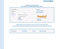 Tablet Screenshot of mail.cisadmin.com